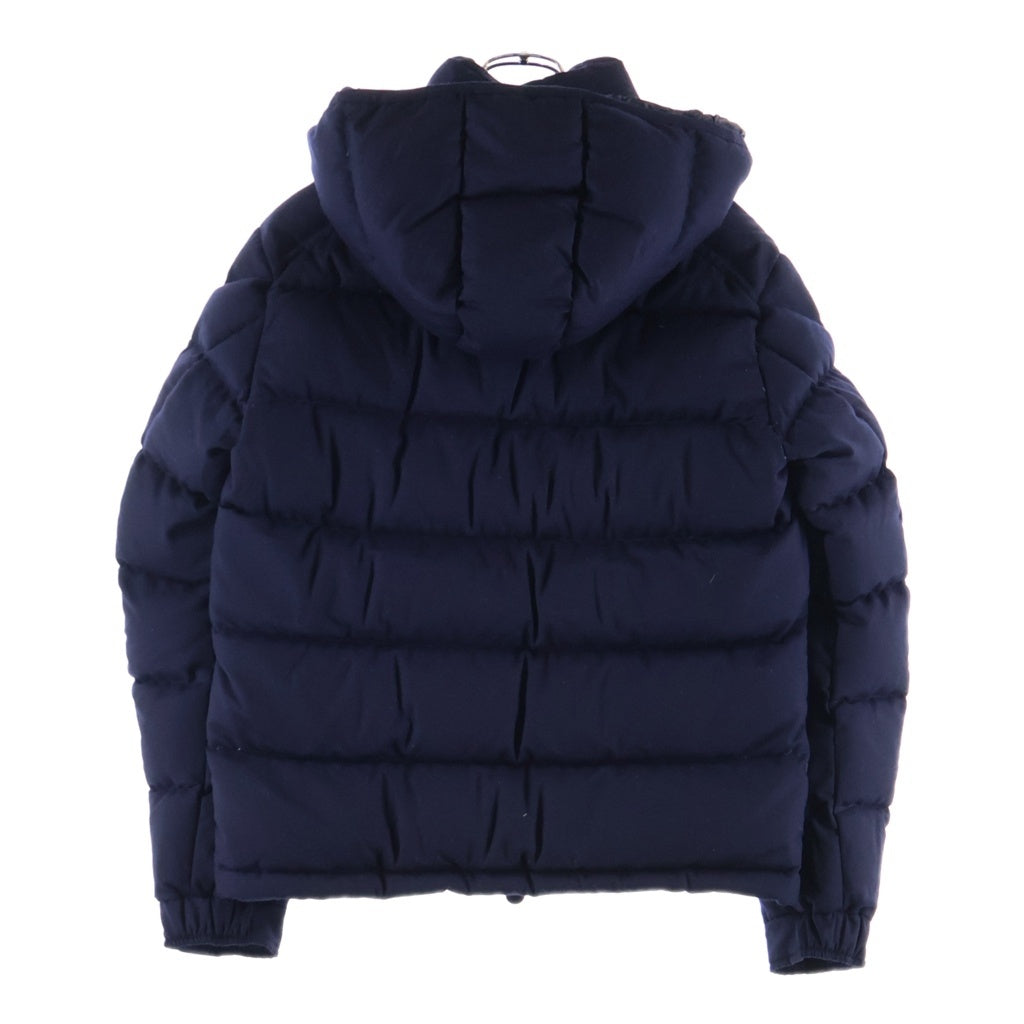 MONCLER(モンクレール) 18AW MONTGENEVRE GIUBBOTTO モンジュネーブル ダブルジップ ロゴワッペン ダウンジャケット ネイビー D20914033805 54272