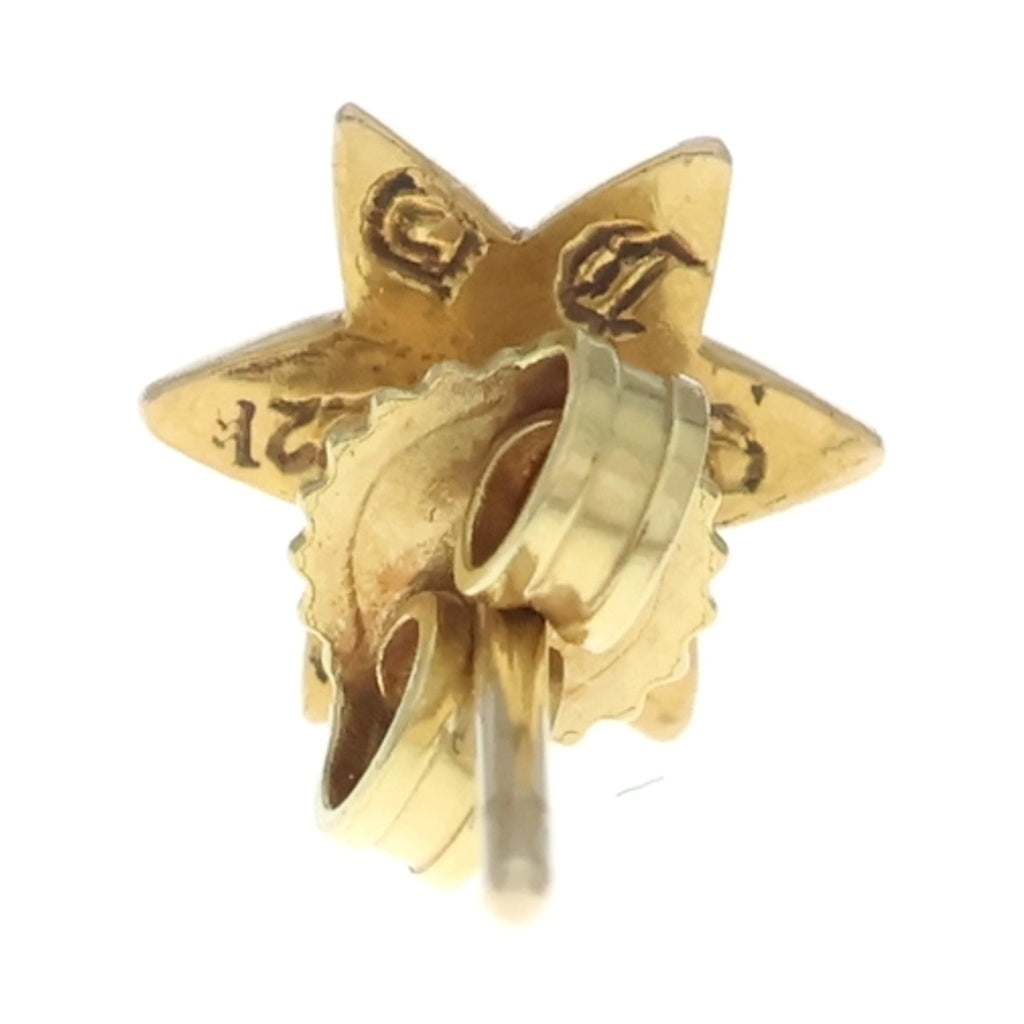 CHROME HEARTS(クロムハーツ) 22K CO STAR スタースタッド ピアス ゴールド