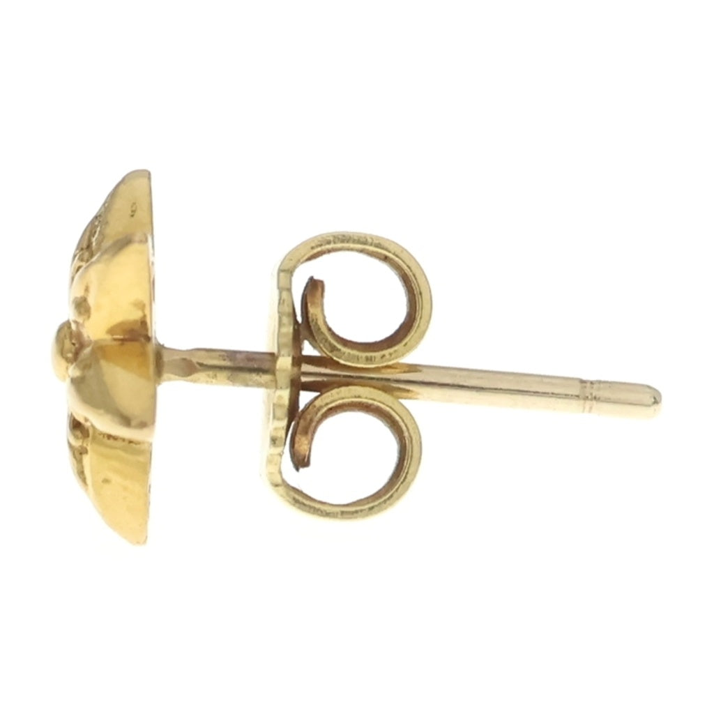 CHROME HEARTS(クロムハーツ) 22K CO STAR スタースタッド ピアス ゴールド