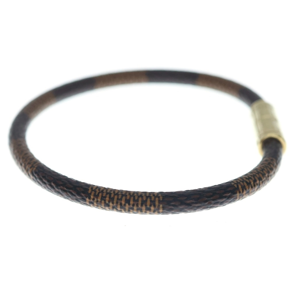 LOUIS VUITTON(ルイヴィトン) ダミエ ブラスレ キープイット ブレスレット エベヌ M8137F レディース