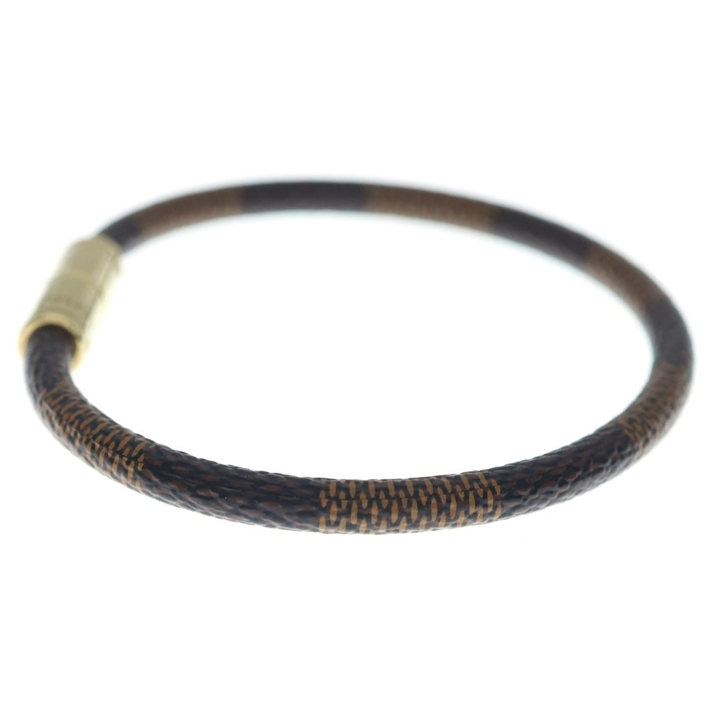 LOUIS VUITTON(ルイヴィトン) ダミエ ブラスレ キープイット ブレスレット エベヌ M8137F レディース