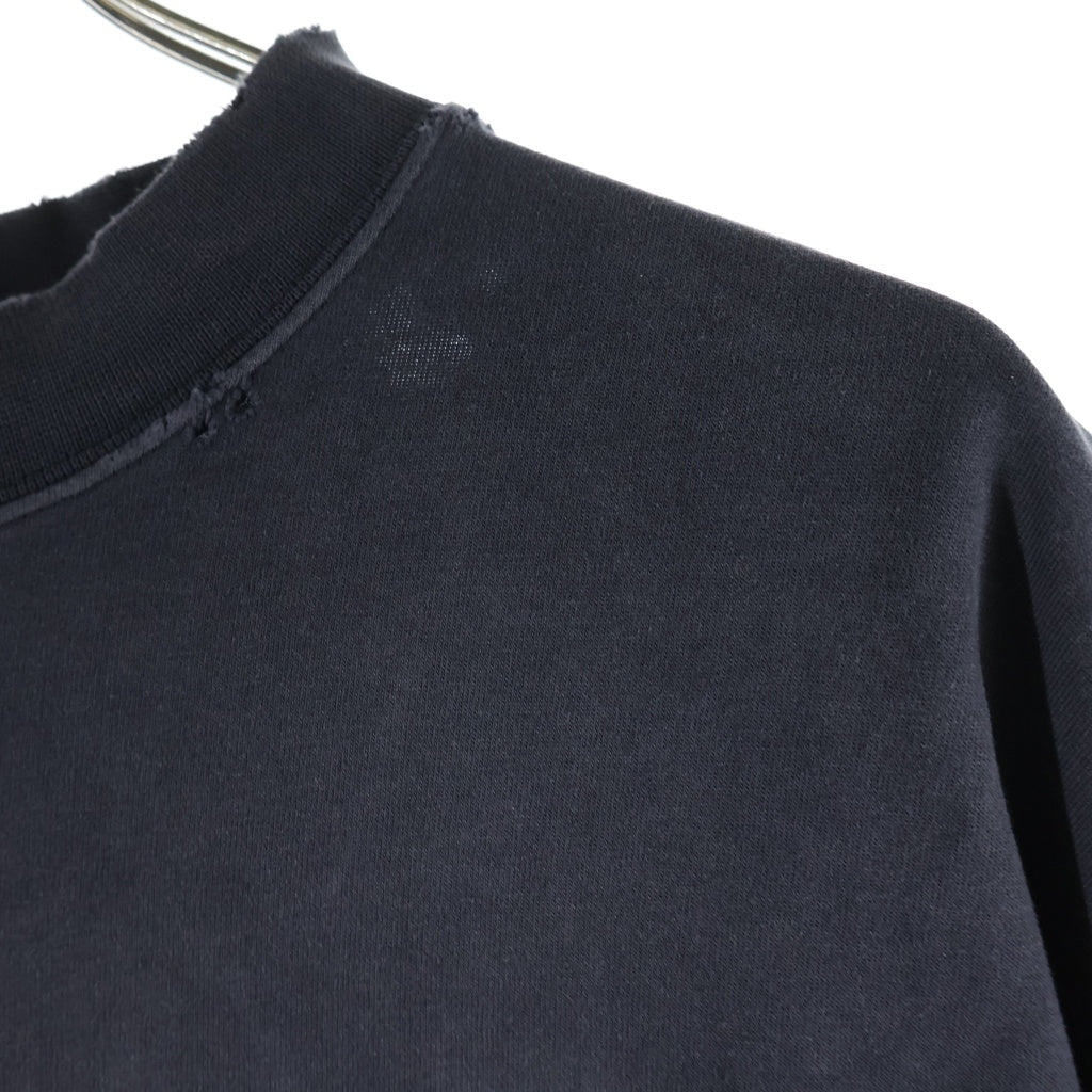 BALENCIAGA(バレンシアガ) 23AW TAPE TYPE OVERSIZED T-SHIRT テープタイプオーバーサイズ半袖Tシャツ カットソー ブラック 739784 TOVA9
