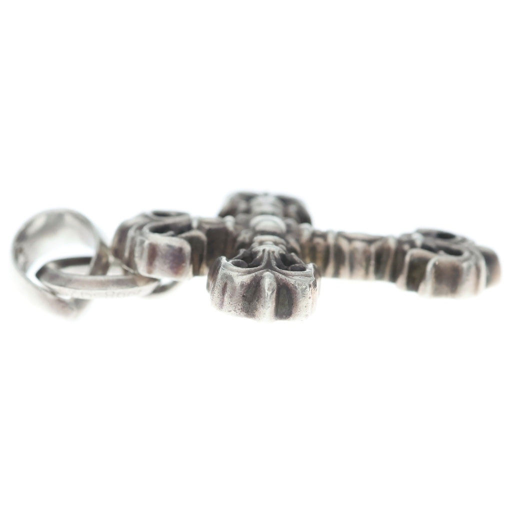 CHROME HEARTS(クロムハーツ) FILIG CROSS-XSM W BALE フィリグリークロスXSベイル wベイル ネックレストップ シルバー BCA262
