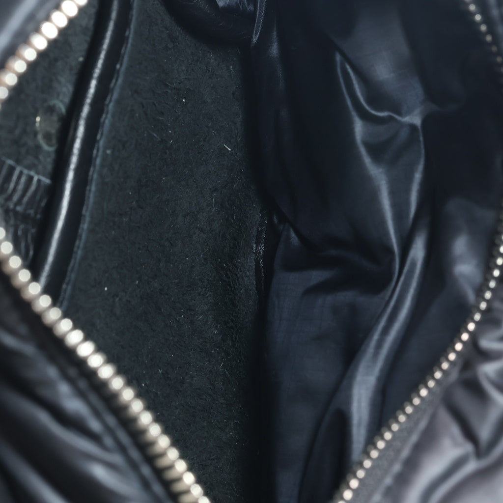 CHROME HEARTS(クロムハーツ) #1 SNAT PACK NYLON スナットパック ナイロン ダガージップ ガンスリンガーベルト レザーウエストバッグ ブラック