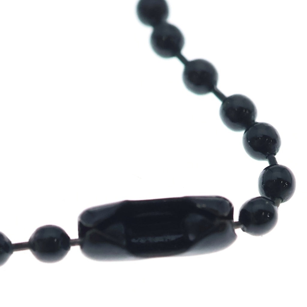 CHROME HEARTS(クロムハーツ) RUBBER CH CRS SML スモールCHクロス ラバーネックレス シリコン ブラック