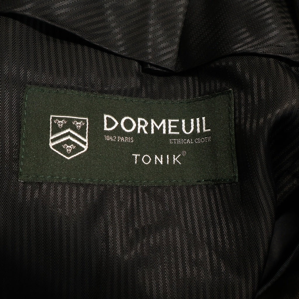 WACKO MARIA(ワコマリア) ×DORMEUIL PLEATED TROUSERS ドメールトラウザーズ ワンタックスラックス ウール モヘア カーキ