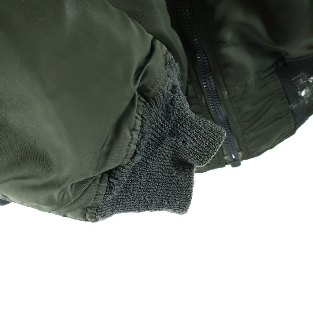 VINTAGE(ヴィンテージ) 60s MA-1 フライトジャケット 1961年製 SKYLINE CLOTHING CROWN CCジップ グリーン MIL-J-8279C