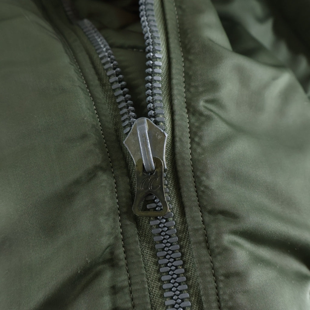 VINTAGE(ヴィンテージ) 60s MA-1 フライトジャケット 1961年製 SKYLINE CLOTHING CROWN CCジップ グリーン MIL-J-8279C