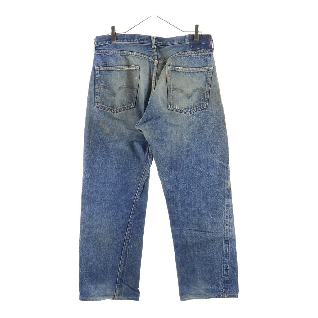 Levi's(リーバイス) 60-70S VINTAGE 501 BIG E 後期 ヴィンテージ ボタン裏刻印2 足長R 並行ステッチ デニムパンツ インディゴ