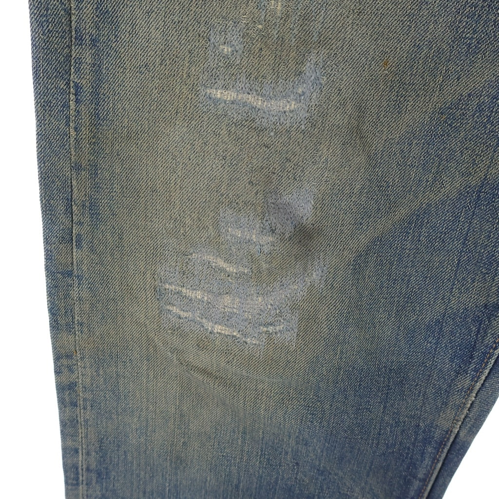 Levi's(リーバイス) 70S VINTAGE 501 BIG E 後期 ヴィンテージ ボタン裏刻印8 足長R 並行ステッチ デニムパンツ インディゴ