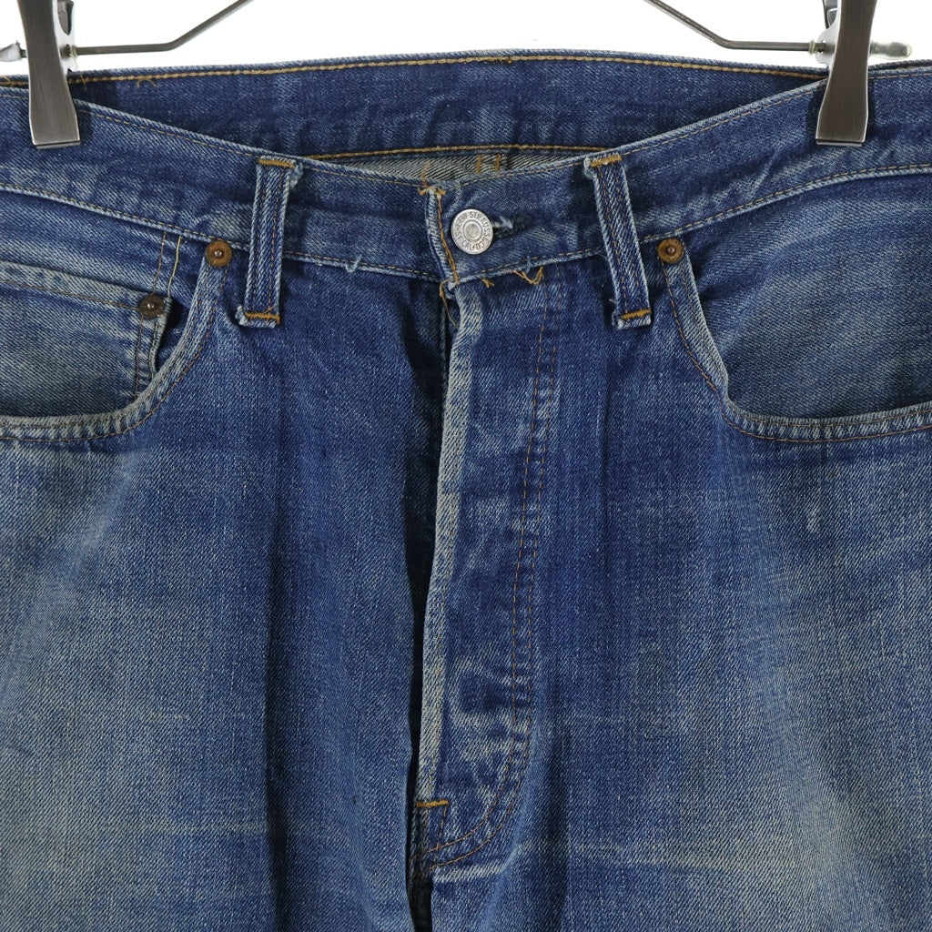 Levi's(リーバイス) 70S 501 66前期 ボタン裏6 並行ステッチ ポケット裏シングル デニムパンツ インディゴ