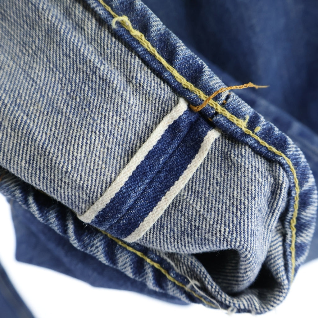 Levi's(リーバイス) 70S 501 66前期 ボタン裏6 並行ステッチ ポケット裏シングル デニムパンツ インディゴ