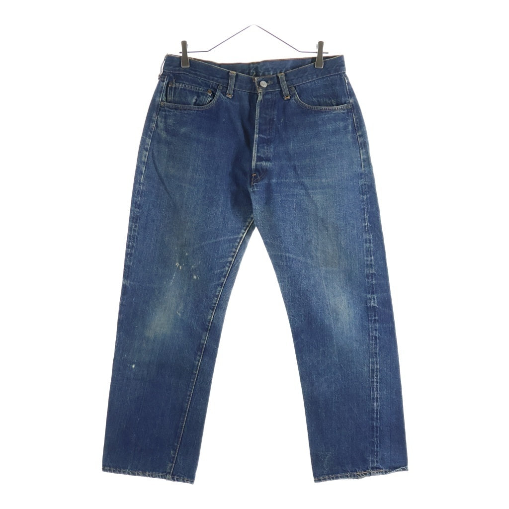 Levi's(リーバイス) 70S 501 BIG E 後期 サークルR ボタン裏刻印2 足長R デニムパンツ インディゴ レディース