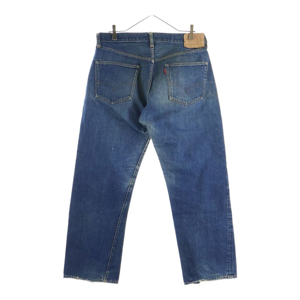 Levi's(リーバイス) 70S 501 BIG E 後期 サークルR ボタン裏刻印2 足長R デニムパンツ インディゴ レディース