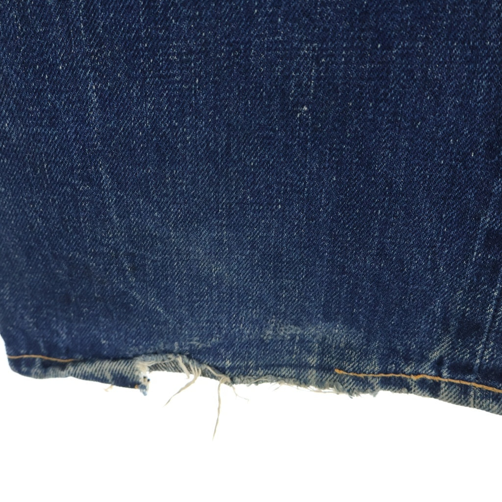 Levi's(リーバイス) 70S 501 BIG E 後期 サークルR ボタン裏刻印2 足長R デニムパンツ インディゴ レディース