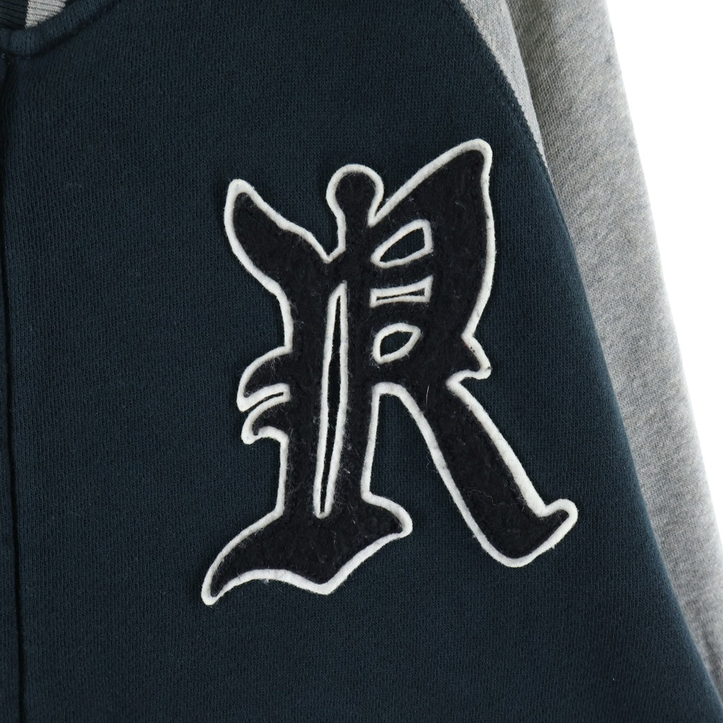 POLO RALPH LAUREN(ポロラルフローレン) バックブルドッグワッペン スウィームスタジャン スウェットトラックジャケット ネイビー