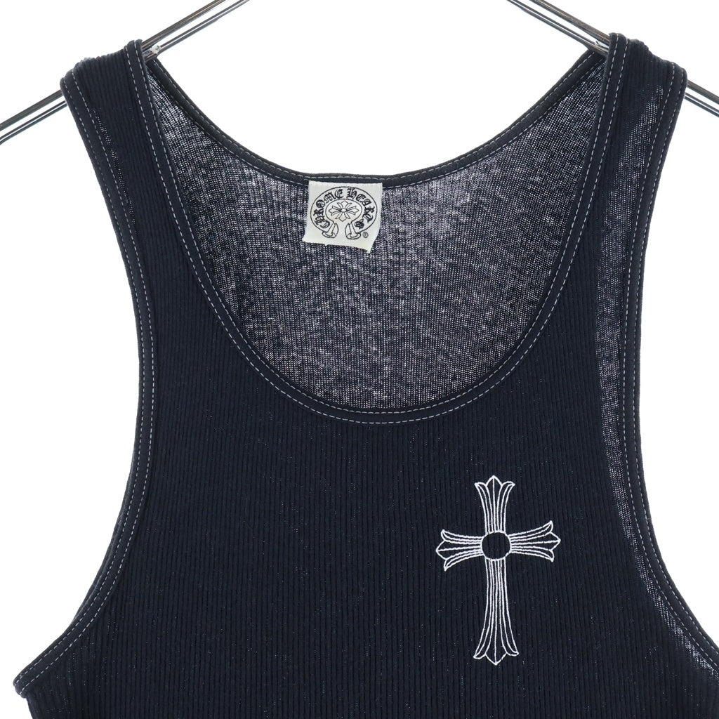 CHROME HEARTS(クロムハーツ) OLD TANK TOP NEW YORK ニューヨーク ラージクロスホースシュー ブラック