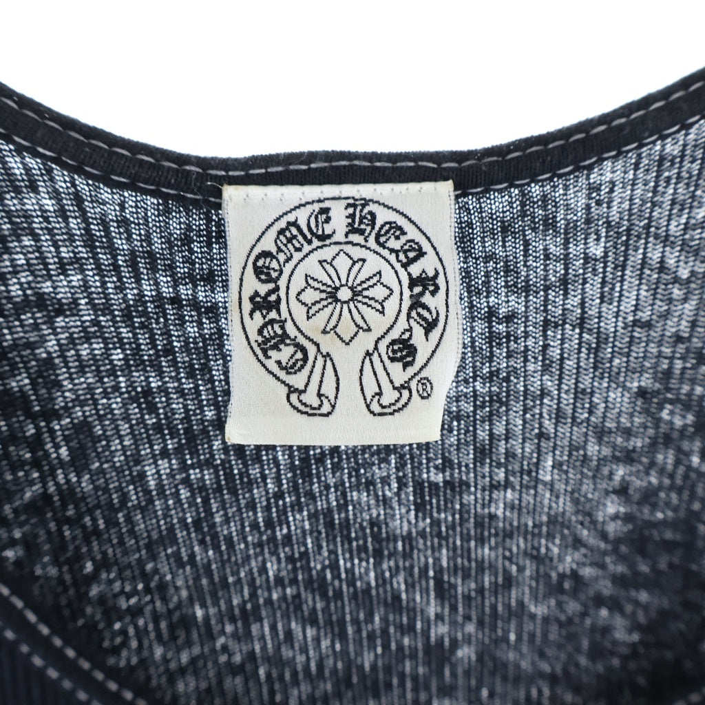 CHROME HEARTS(クロムハーツ) OLD TANK TOP NEW YORK ニューヨーク ラージクロスホースシュー ブラック