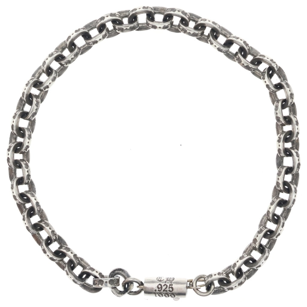 CHROME HEARTS(クロムハーツ) PAPER CHAIN ペーパーチェーン ブレスレット シルバー BCA178