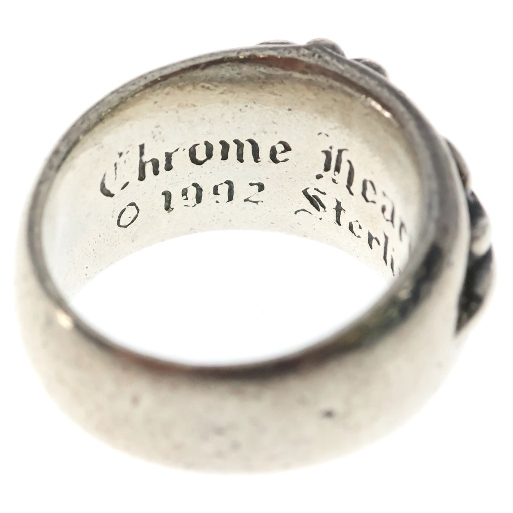 CHROME HEARTS(クロムハーツ) FLRL CRS フローラルクロス リング シルバー BCA346
