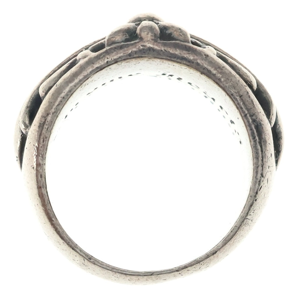 CHROME HEARTS(クロムハーツ) FLRL CRS フローラルクロス リング シルバー BCA346