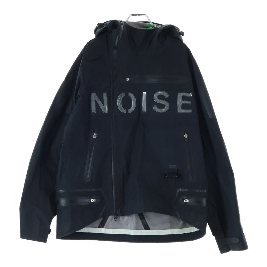 UNDERCOVER(アンダーカバー) 18AW NOISEプリント 3レイヤーマウンテンパーカー UCU4202-2 ブラック