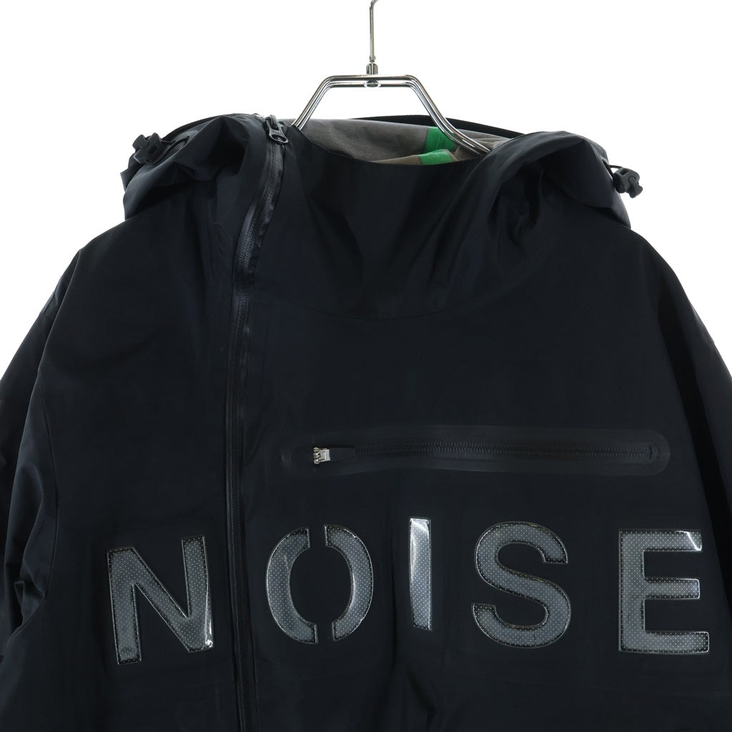 UNDERCOVER(アンダーカバー) 18AW NOISEプリント 3レイヤーマウンテンパーカー UCU4202-2 ブラック