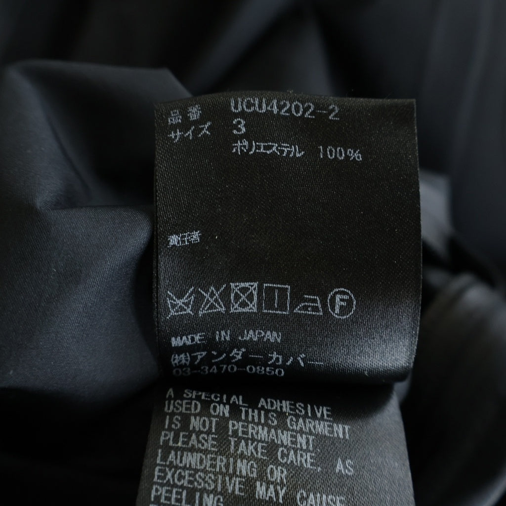 UNDERCOVER(アンダーカバー) 18AW NOISEプリント 3レイヤーマウンテンパーカー UCU4202-2 ブラック