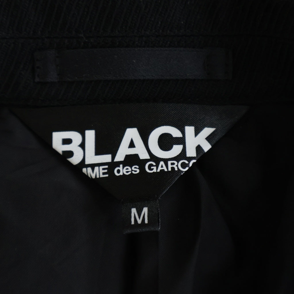 BLACK COMME des GARCONS(ブラックコムデギャルソン) 26AW Wool Kersey Blazer ウールカーシーブレザー 3Bテーラードジャケット ブラック 1R-J015