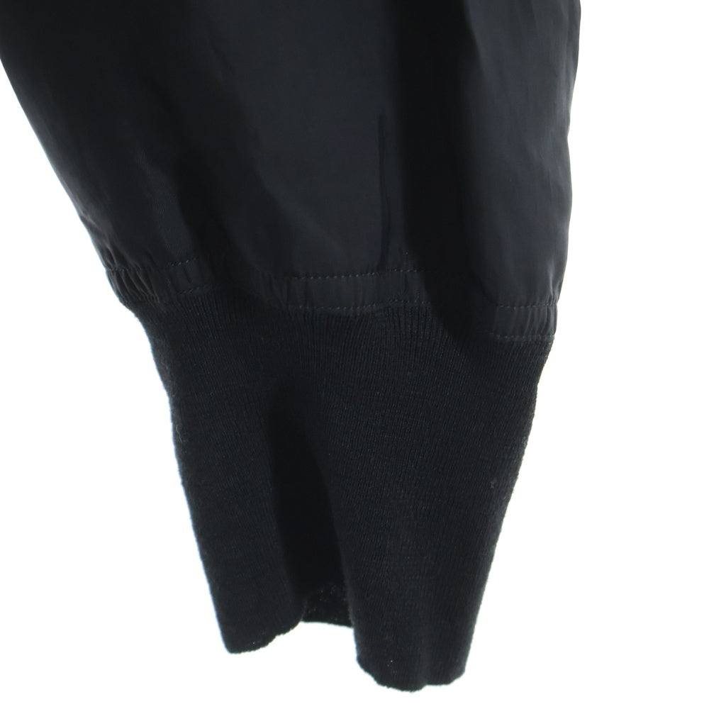 Rick Owens(リックオウエンス) 25SS JUMBO PETER FLIGHT JACKET ジャンボ ピーター フライトジャケット ナイロン ボンバージャケット ブラック RU01E5793-J