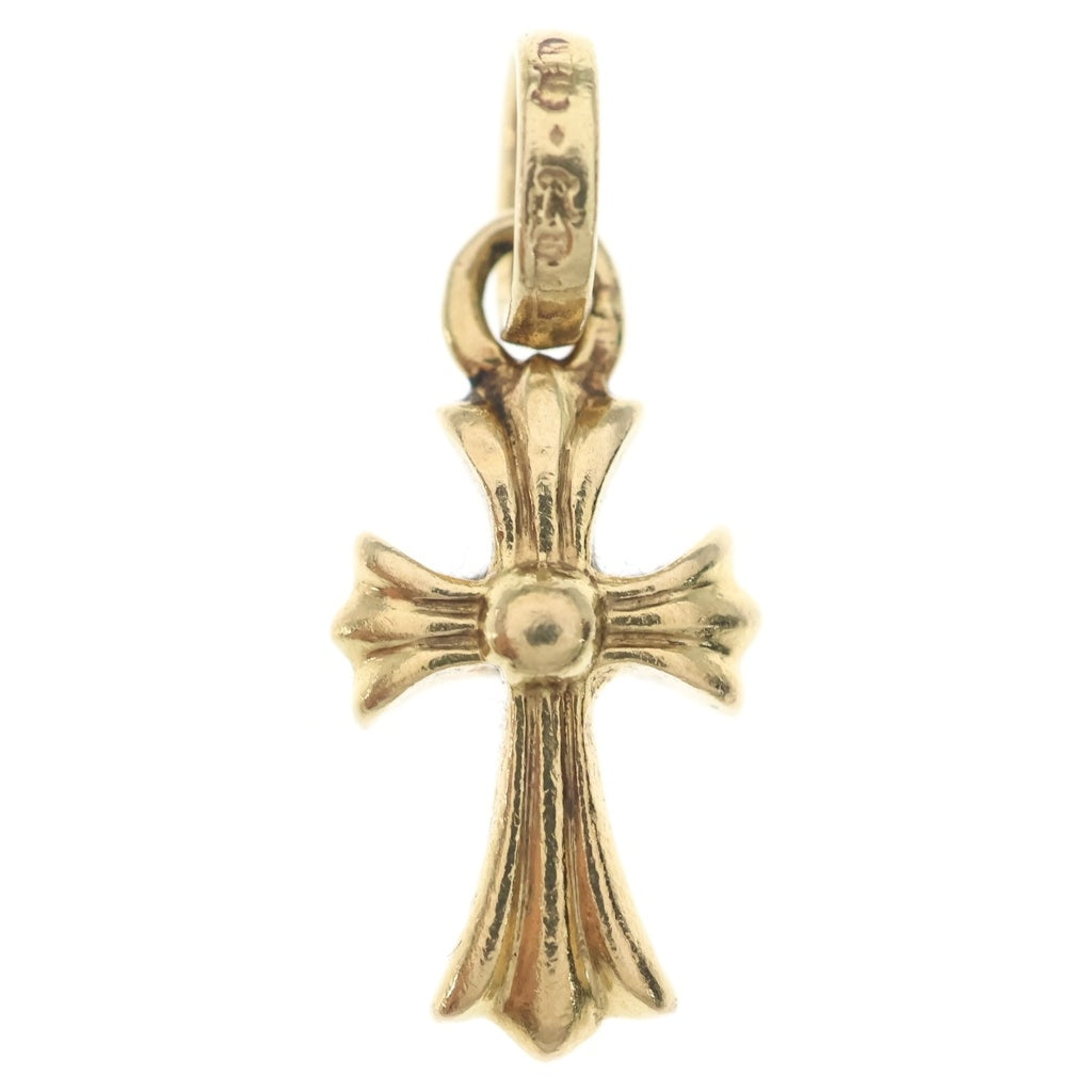 CHROME HEARTS(クロムハーツ) 22K CRS BBYFAT P/DIA ベイビーファットクロス PAVEダイヤ ペンダントトップ ゴールド BCA035