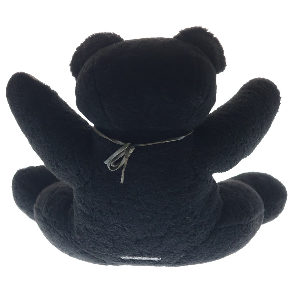 CHROME HEARTS(クロムハーツ) TEDDY BEAR テディベア クロスボール ダガーチャーム付き ぬいぐるみ ブラック/シルバー