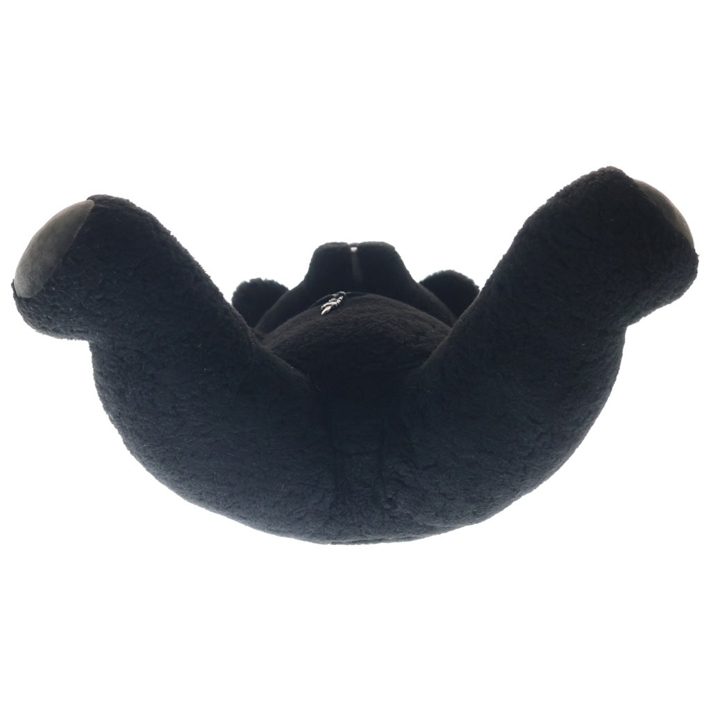 CHROME HEARTS(クロムハーツ) TEDDY BEAR テディベア クロスボール ダガーチャーム付き ぬいぐるみ ブラック/シルバー
