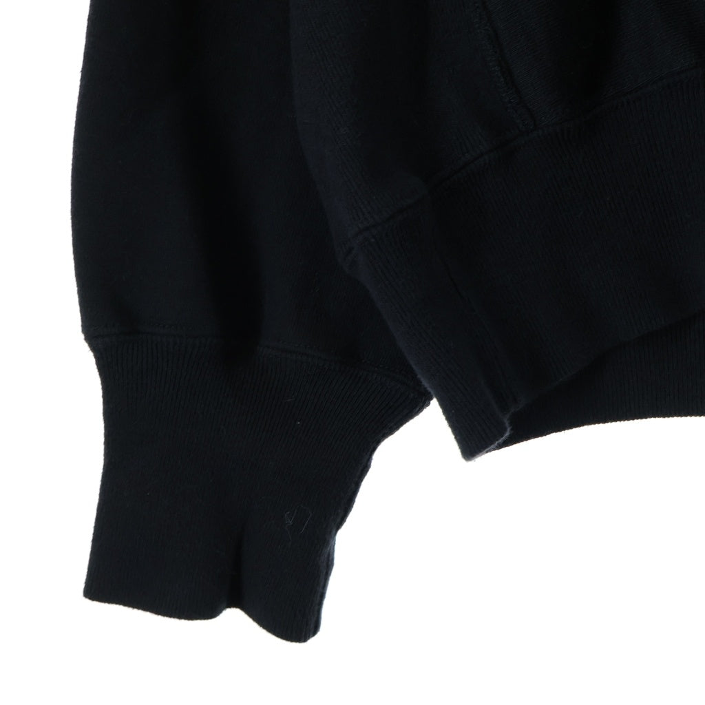 READY MADE(レディメイド) 24AW HOODIE ARCH LOGO アーチロゴプリント プルオーバーパーカー フーディー ブラック RE-CO-00-00-286