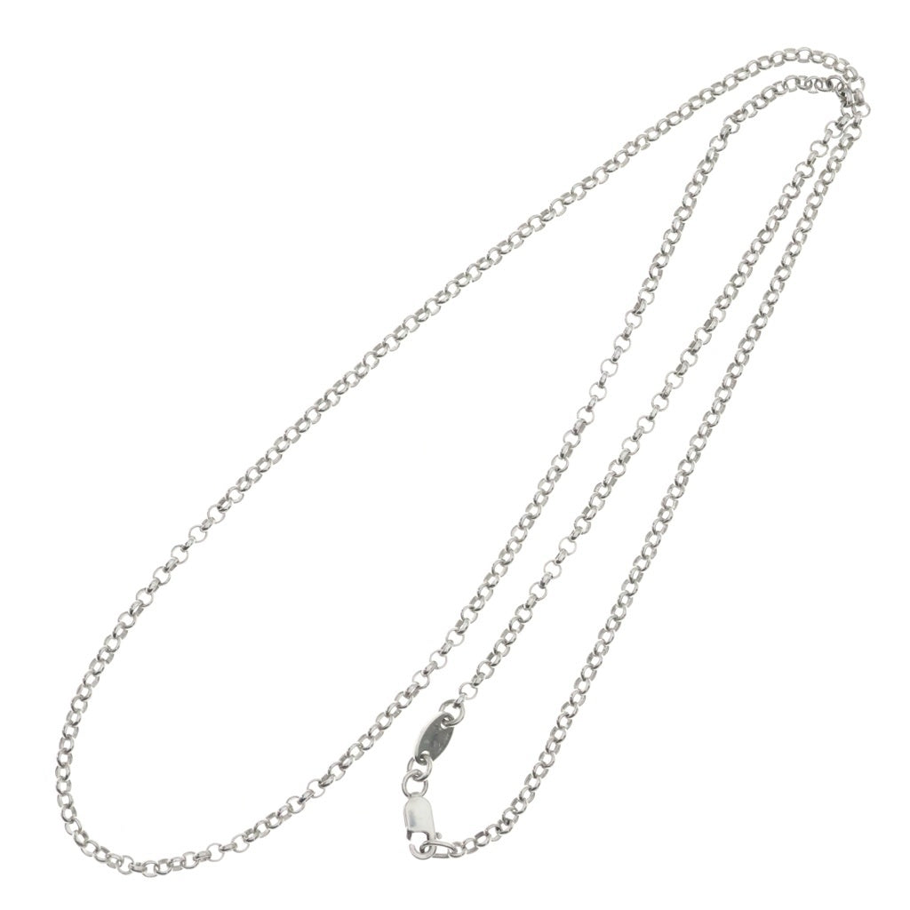 CHROME HEARTS(クロムハーツ) NECKCHAIN R20 ロールチェーンネックレス 20inch シルバー BCA084