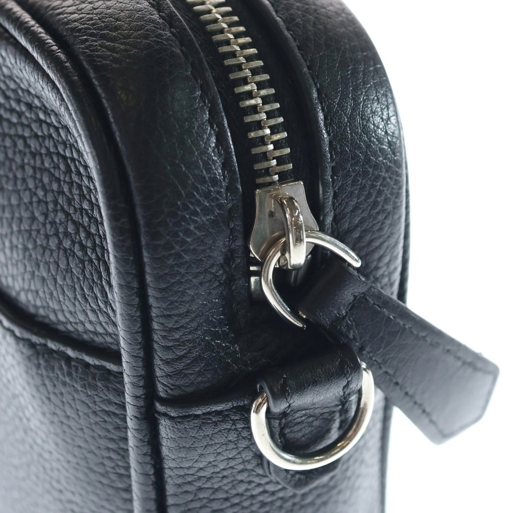 FENDI(フェンディ) ROMA レザー カメラケース ショルダーバッグ ブラック 7M0286 AMAC レディース