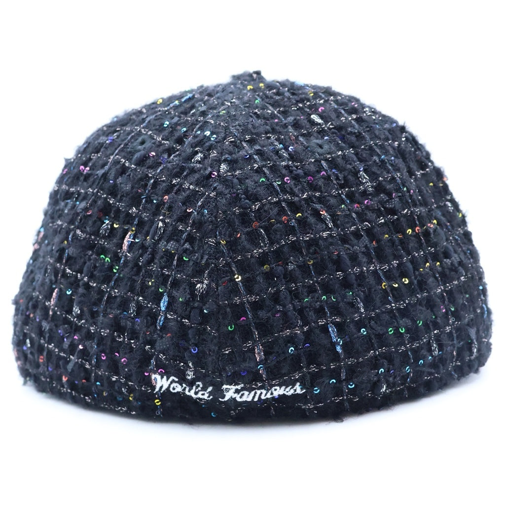 SUPREME(シュプリーム) 25AW ×NEWERA Boucle Box Cap ニューエラ ブークレ ボックスロゴキャップ ブラック