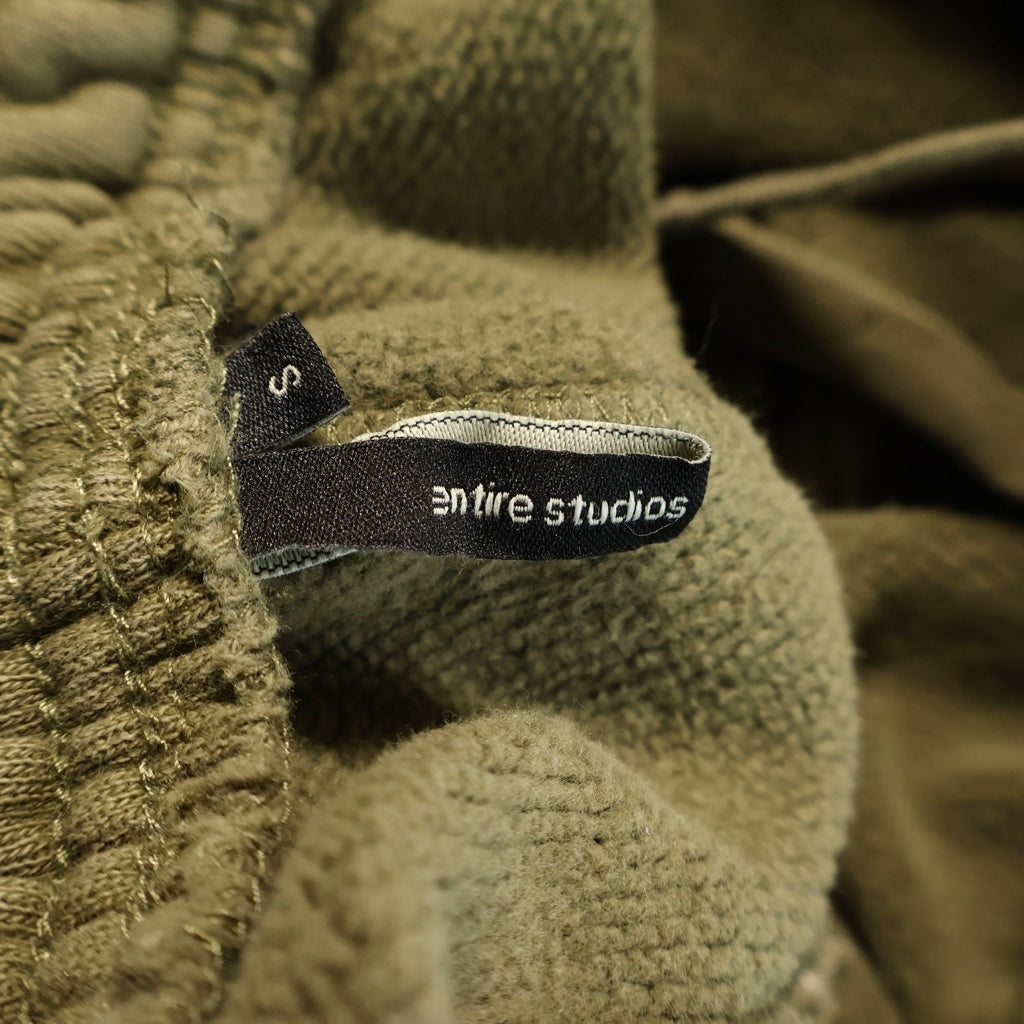 entire studios(エンタイア スタジオ) 24SS HEAVY GOCAR SWEAT PANTS ヘビーカーゴ スウェットパンツ カーキ ES2379 P00130