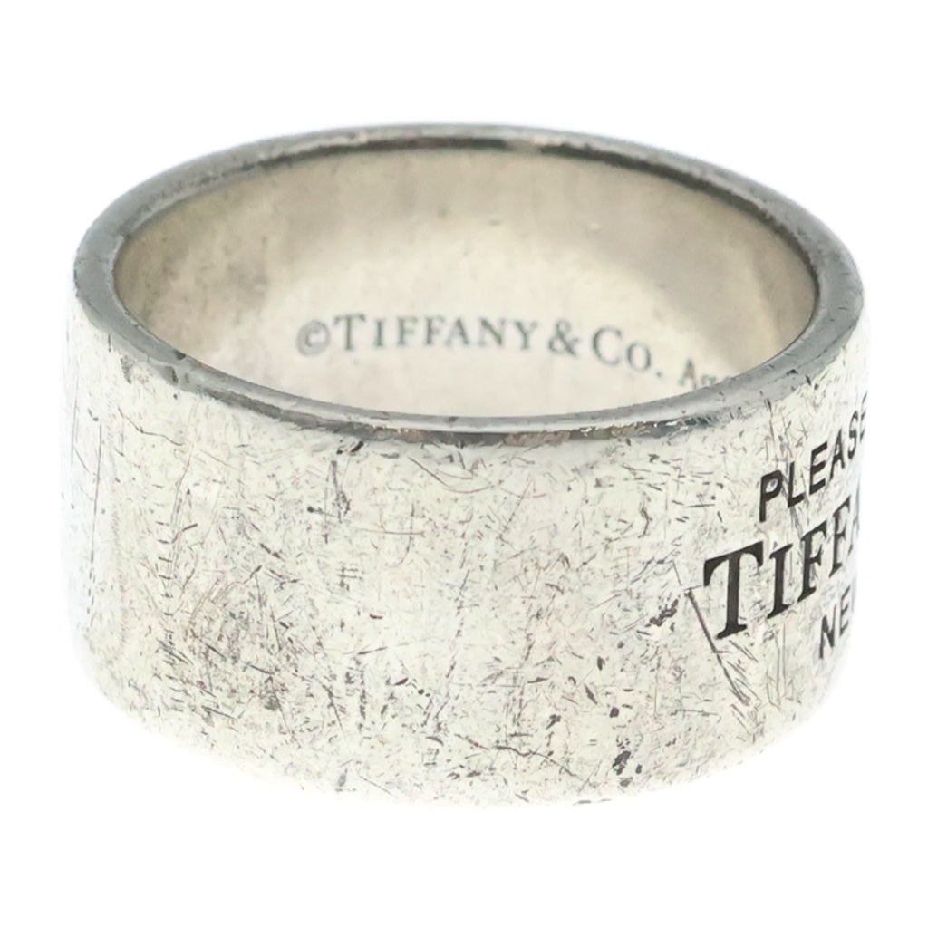 TIFFANY & Co.(ティファニー) リターン トゥ ティファニー ワイド リング 指輪 シルバー SV925