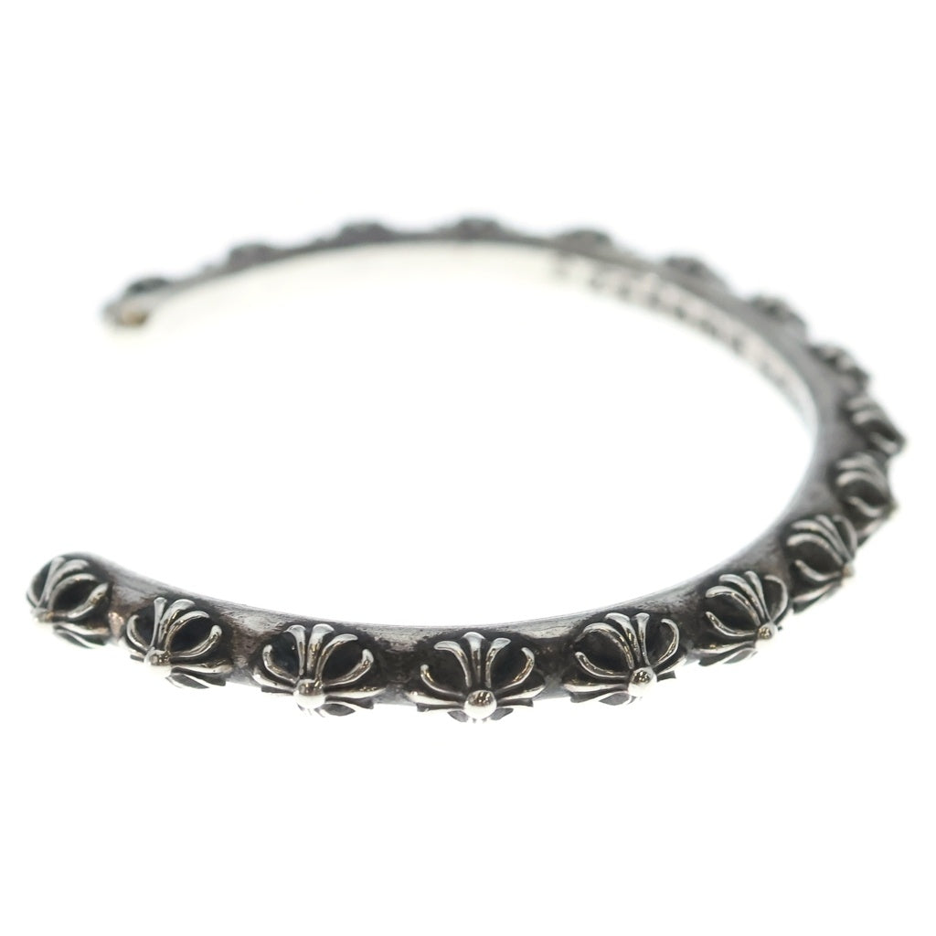 CHROME HEARTS(クロムハーツ) BANGLE CROSS クロスバンドバングル ブレスレット シルバー BCA124