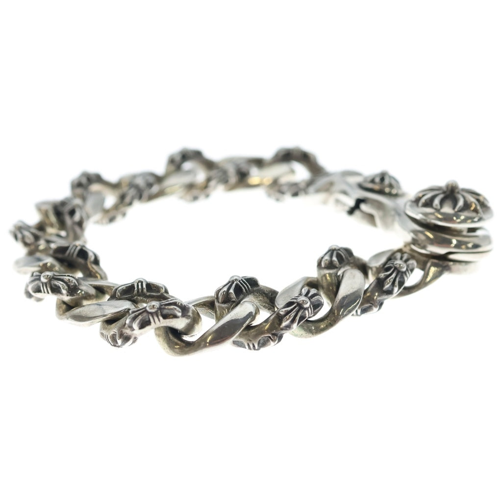 CHROME HEARTS(クロムハーツ) FNCY CHN LNK ファンシーリンククリップブレスレット 15リンク シルバー BCA145