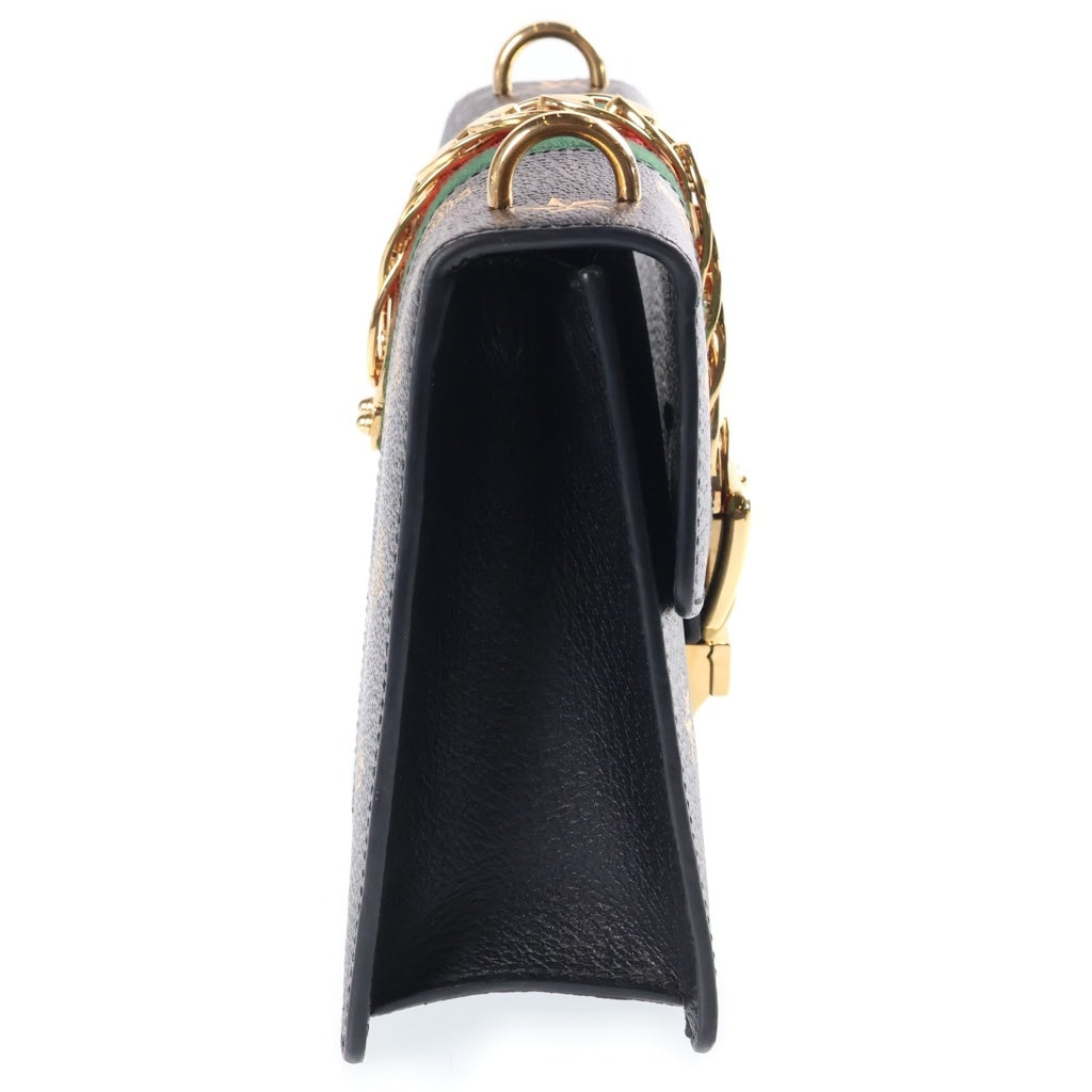GUCCI(グッチ) シルヴィ シェリーライン ビー スター 2WAY ショルダーバッグ バッグ レディース ブラック 524405