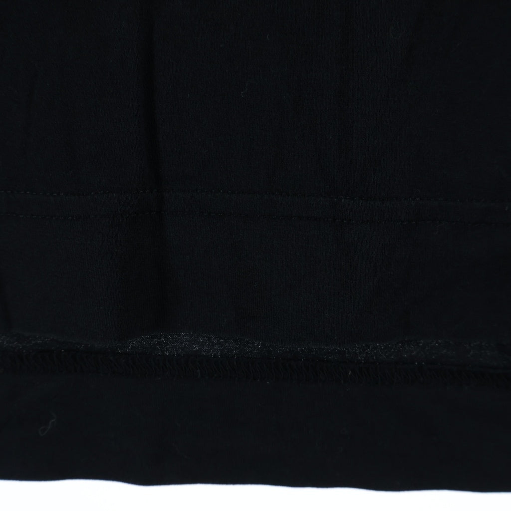 GIVENCHY(ジバンシィ) フロントロゴプリント 半袖Tシャツ カットソー コットン ブラック BM716G3YAC