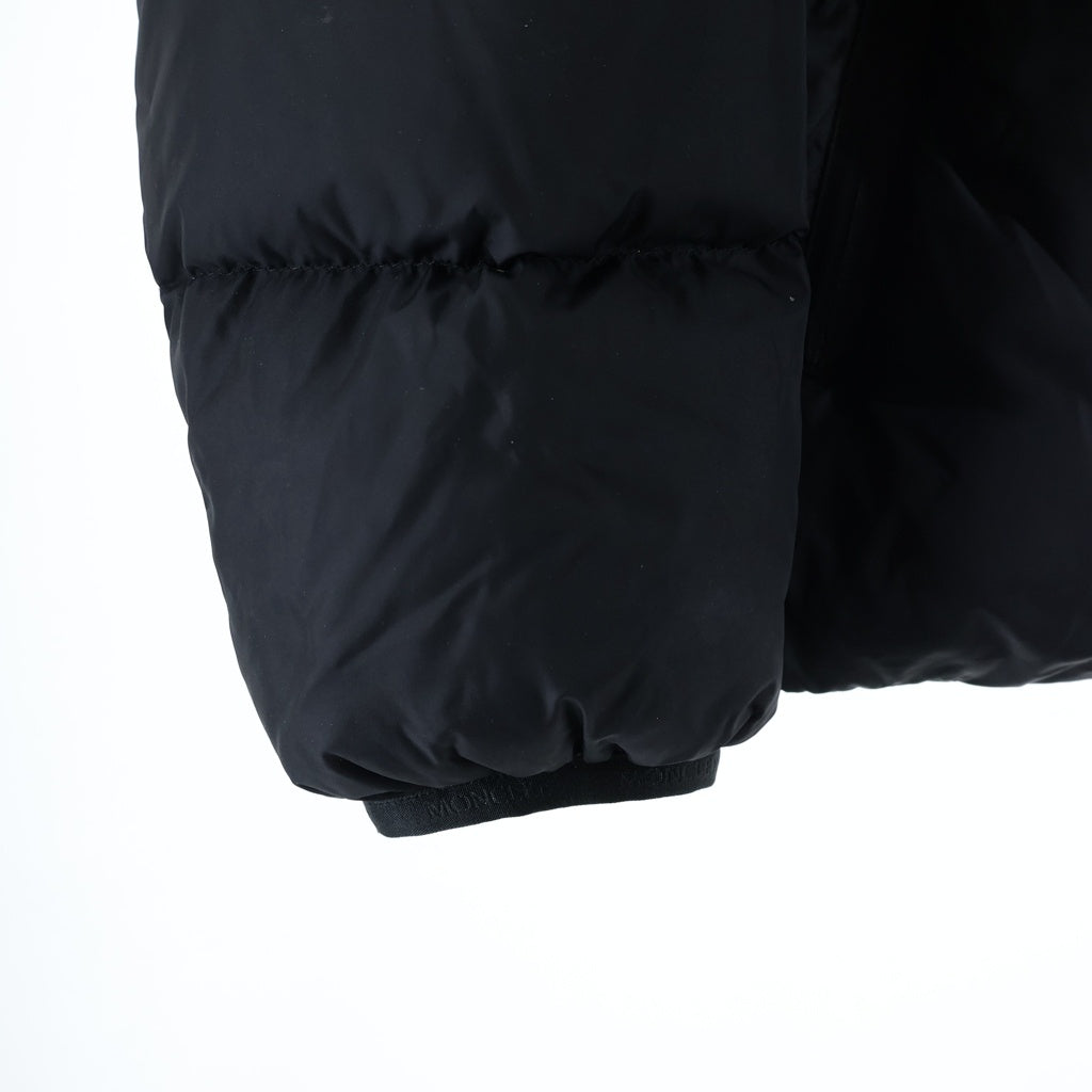 MONCLER(モンクレール) 21AW MONTCLA GIUBBOTTO モンクラー ロゴ刺繍 ナイロンダウンジャケット ブラックG20911A00144 C0300