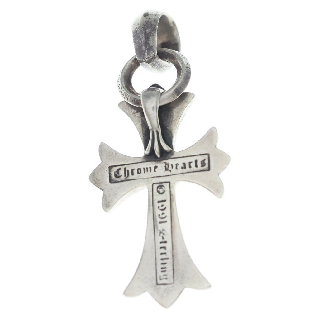 CHROME HEARTS(クロムハーツ) CH CRS SML W/BALE Wベイル スモールCHクロス ペンダントトップ シルバー BCA218
