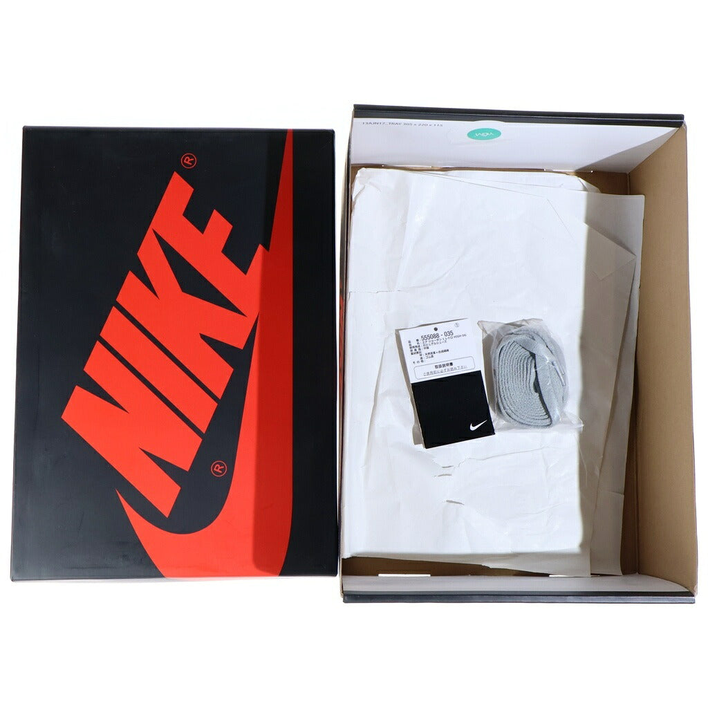 NIKE(ナイキ) AIR JORDAN 1 High OG Shadow 2.0 555088-035 エアジョーダン1 ハイ シャドウ2.0 ハイカットスニーカー シューズ ブラック/グレー US9/27.0cm