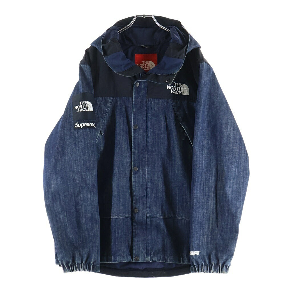 SUPREME(シュプリーム) 15SS×THE NORTH FACE Denim Dot Shot Jacket ザノースフェイス デニム ドットショット マウンテンジャケット インディゴブルー NP01540I