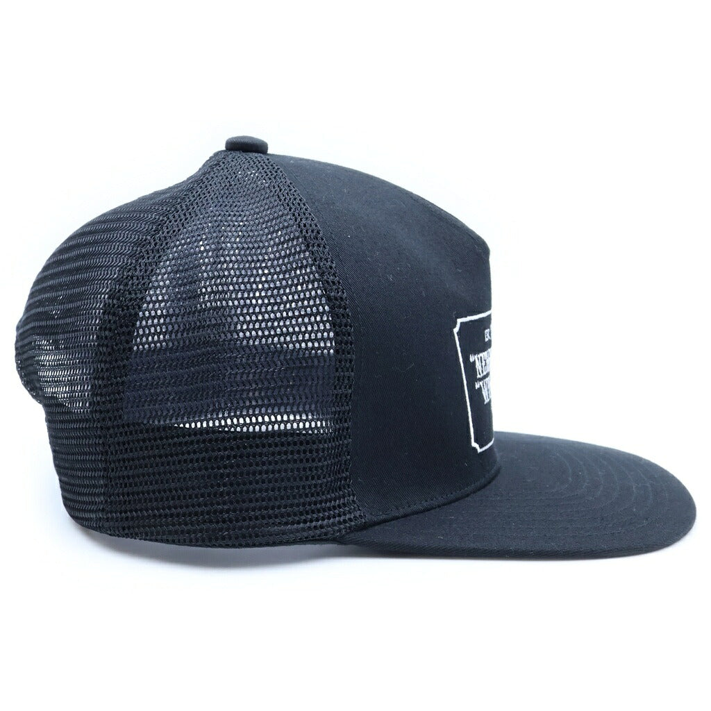 WIND AND SEA(ウィンダンシー) ×NEIGHBORHOOD 22SS C-CAP メッシュキャップ ナイロン ブラック