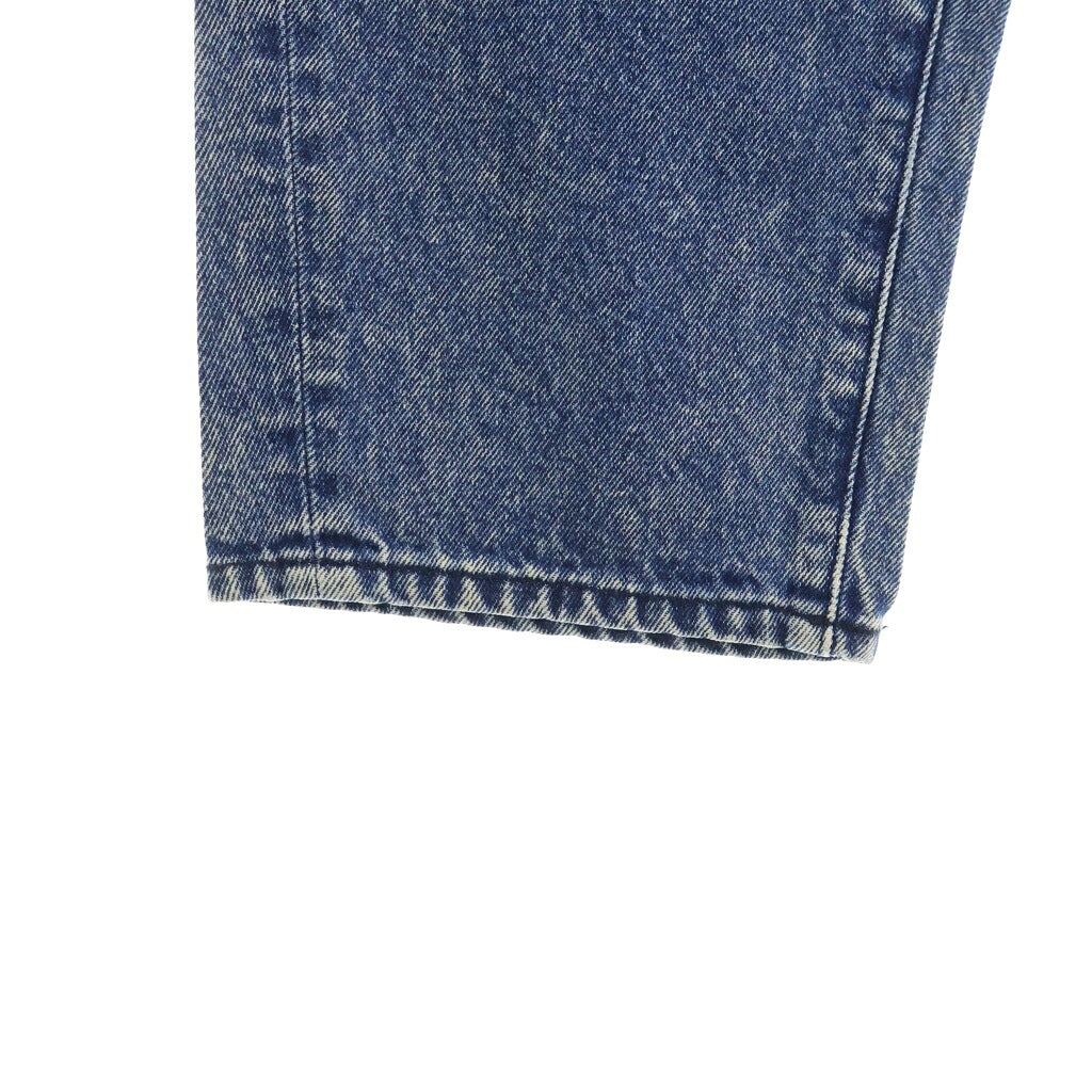 WIND AND SEA(ウィンダンシー) 21SS Mid Rise Wide Tapered Jeans ミッド ライズ テーパード ジーンズ デニムパンツ インディゴ WDS-21S-PT-04