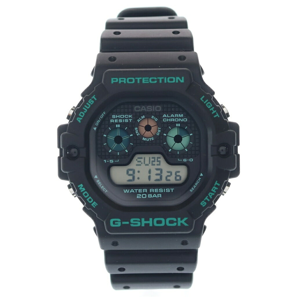 CASIO G-SHOCK(カシオ ジーショック) ×POTR 吉田カバン デジタル 腕時計 ブラック/グリーン DW-5900